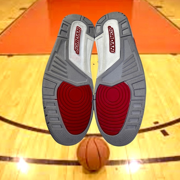 Nike Air Jordan Flight Club 90 Size 15 Men's Basketball Shoes Red 602661-601 - Picture 10 of 12